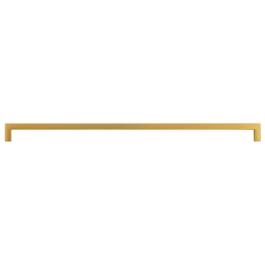 vidaXL Mânere de dulap, 5 buc., auriu, 480 mm, oțel inoxidabil vidaXL Mânere de dulap, 5 buc., auriu, 480 mm, oțel inoxidabil