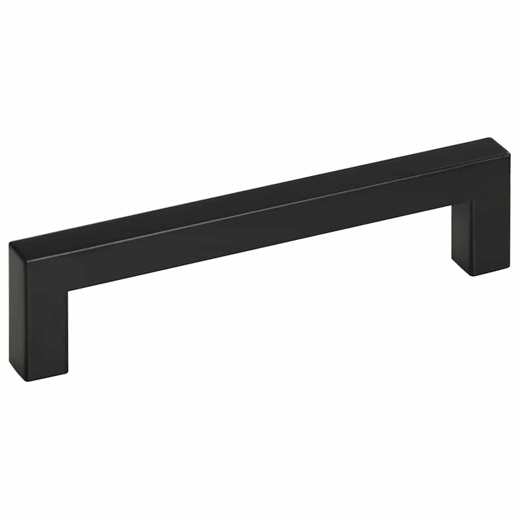 vidaXL Mânere de dulap, 10 buc., negru, 128 mm, oțel inoxidabil vidaXL Mânere de dulap, 10 buc., negru, 128 mm, oțel inoxidabil