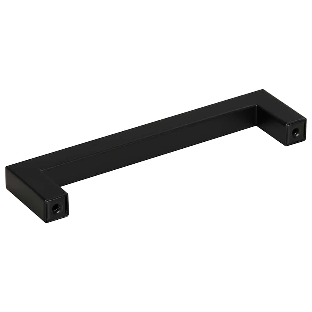 vidaXL Mânere de dulap, 10 buc., negru, 128 mm, oțel inoxidabil vidaXL Mânere de dulap, 10 buc., negru, 128 mm, oțel inoxidabil
