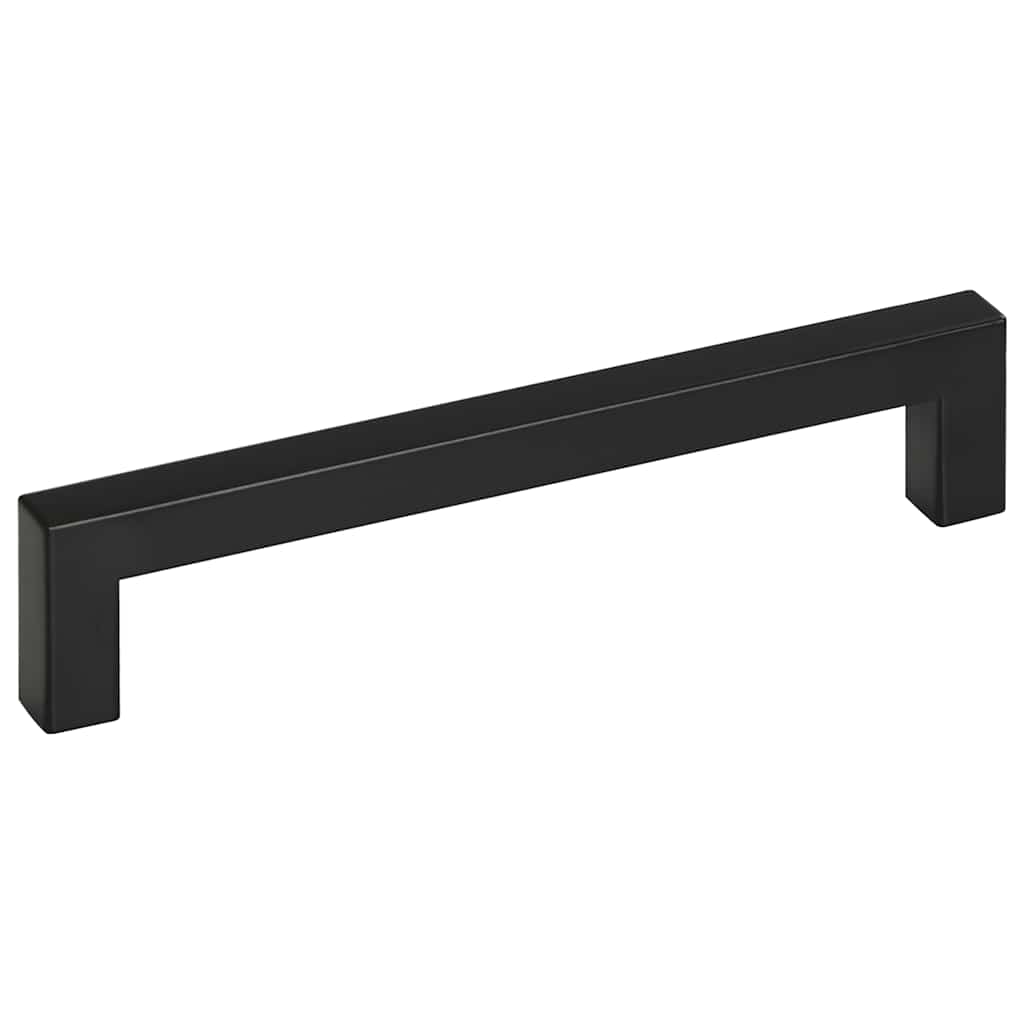 vidaXL Mânere de dulap, 10 buc., negru, 160 mm, oțel inoxidabil vidaXL Mânere de dulap, 10 buc., negru, 160 mm, oțel inoxidabil