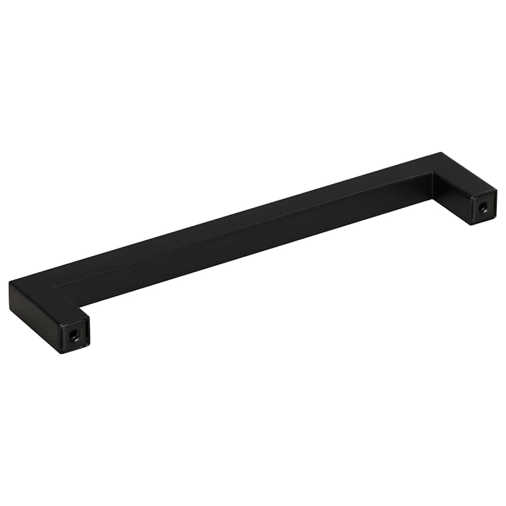 vidaXL Mânere de dulap, 10 buc., negru, 160 mm, oțel inoxidabil vidaXL Mânere de dulap, 10 buc., negru, 160 mm, oțel inoxidabil
