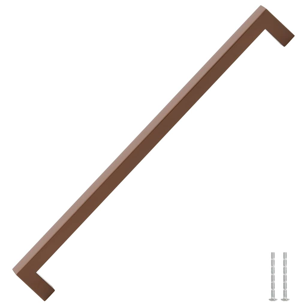 vidaXL Mânere de dulap, 5 buc., bronz, 320 mm, oțel inoxidabil vidaXL Mânere de dulap, 5 buc., bronz, 320 mm, oțel inoxidabil
