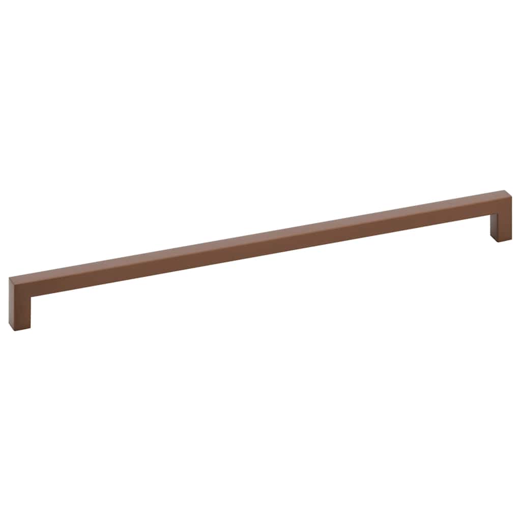 vidaXL Mânere de dulap, 5 buc., bronz, 480 mm, oțel inoxidabil