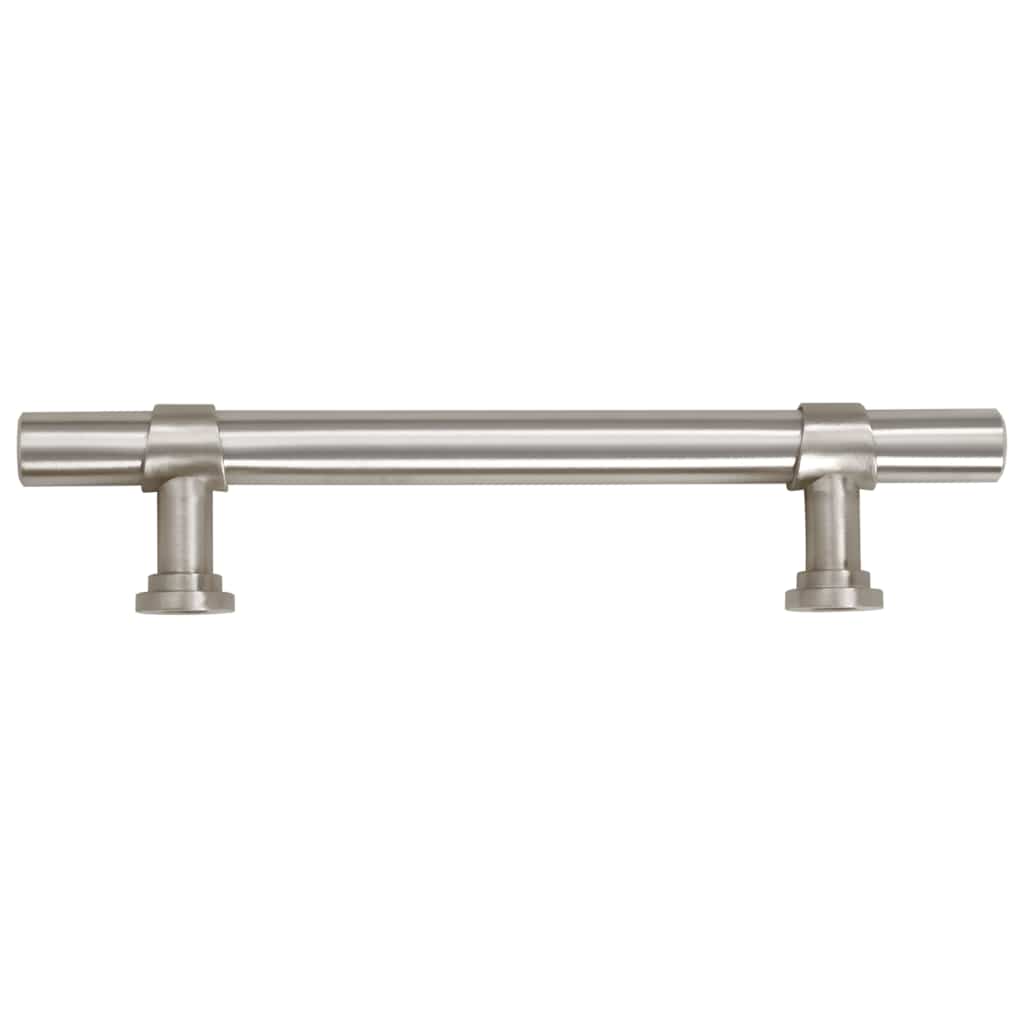 vidaXL Mânere de dulap, 10 buc., argintiu, 96 mm, oțel inoxidabil vidaXL Mânere de dulap, 10 buc., argintiu, 96 mm, oțel inoxidabil