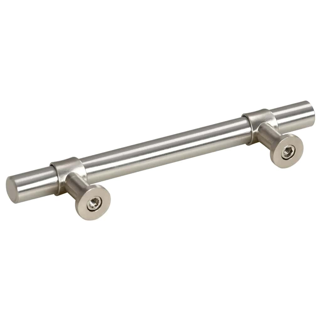 vidaXL Mânere de dulap, 10 buc., argintiu, 96 mm, oțel inoxidabil vidaXL Mânere de dulap, 10 buc., argintiu, 96 mm, oțel inoxidabil