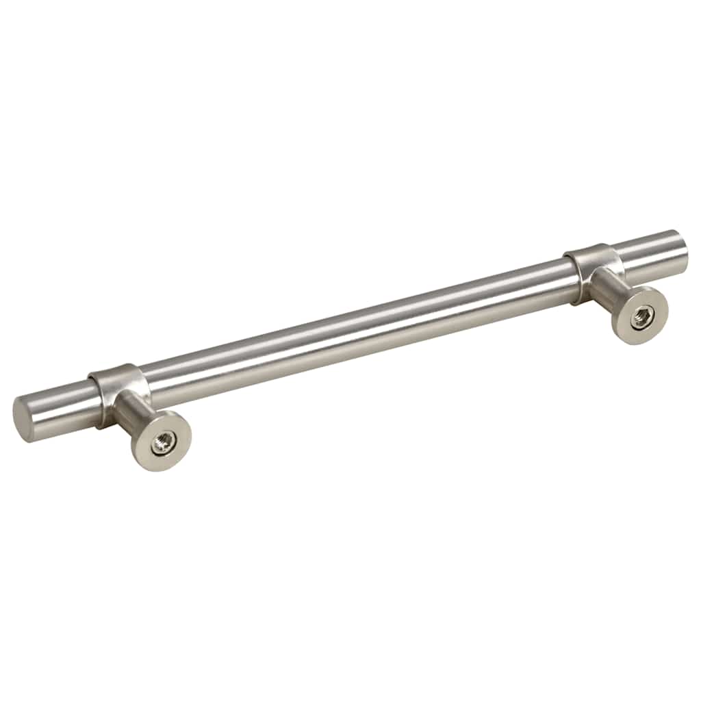 vidaXL Mânere de dulap, 10 buc., argintiu, 128 mm, oțel inoxidabil vidaXL Mânere de dulap, 10 buc., argintiu, 128 mm, oțel inoxidabil