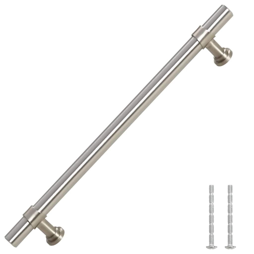 vidaXL Mânere de dulap, 10 buc., argintiu, 160 mm, oțel inoxidabil vidaXL Mânere de dulap, 10 buc., argintiu, 160 mm, oțel inoxidabil