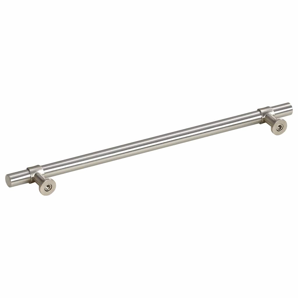 vidaXL Mânere de dulap, 5 buc., argintiu, 224 mm, oțel inoxidabil vidaXL Mânere de dulap, 5 buc., argintiu, 224 mm, oțel inoxidabil