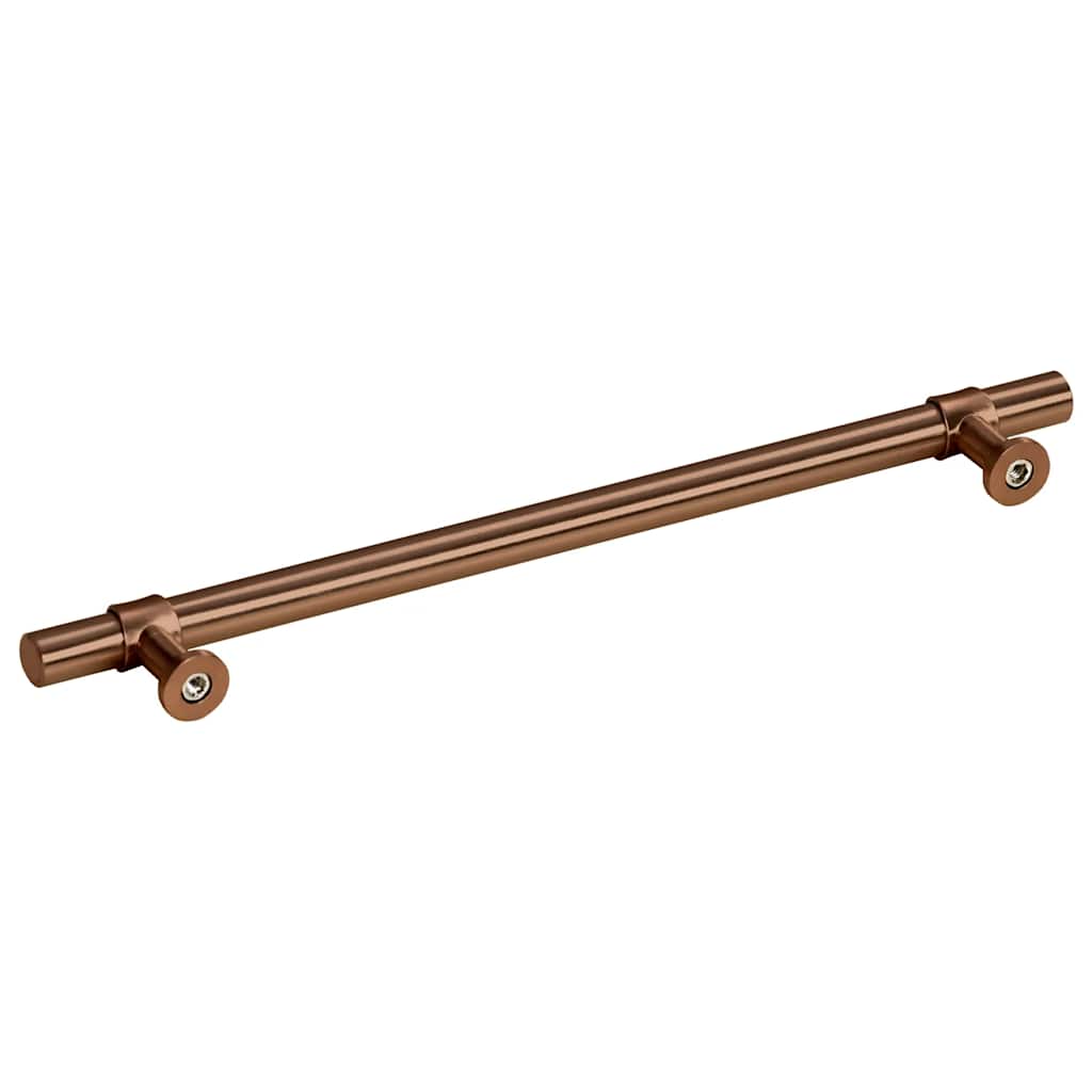 vidaXL Mânere de dulap, 5 buc., bronz, 192 mm, oțel inoxidabil