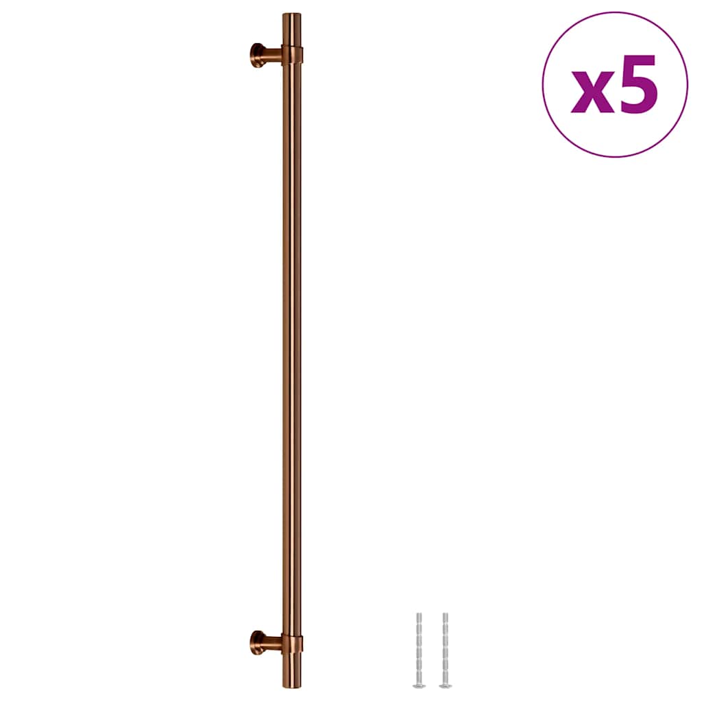 vidaXL Mânere de dulap, 5 buc., bronz, 320 mm, oțel inoxidabil vidaXL Mânere de dulap, 5 buc., bronz, 320 mm, oțel inoxidabil