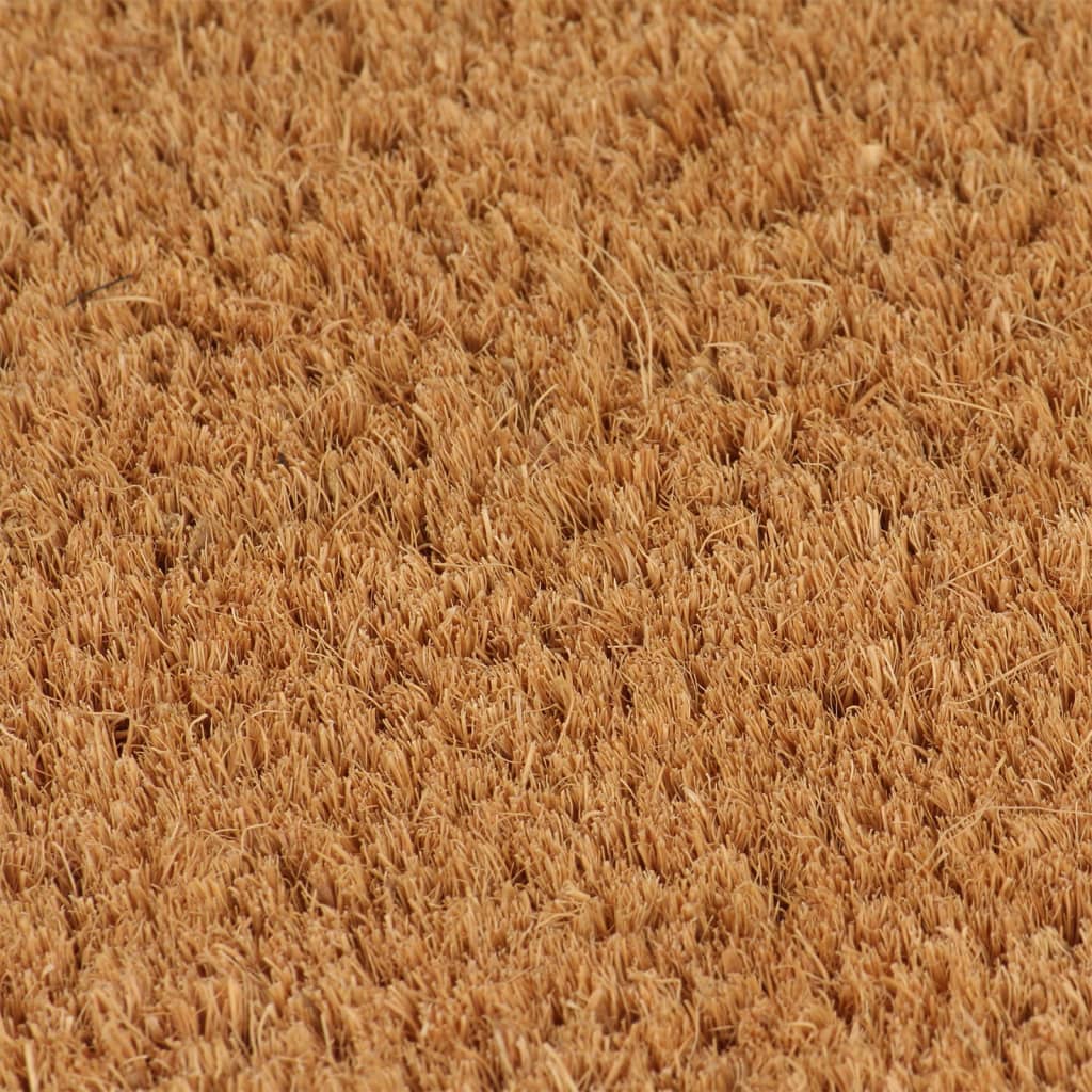 vidaXL Covoraș de ușă, 5 buc., natural, 40x60 cm, fibre de cocos vidaXL Covoraș de ușă, 5 buc., natural, 40x60 cm, fibre de cocos
