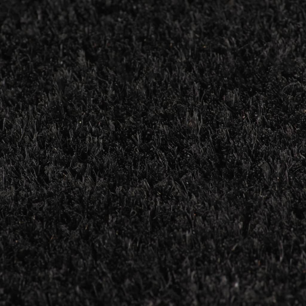 vidaXL Covoraș de ușă, 2 buc., negru, 40x60 cm, fibre de cocos vidaXL Covoraș de ușă, 2 buc., negru, 40x60 cm, fibre de cocos