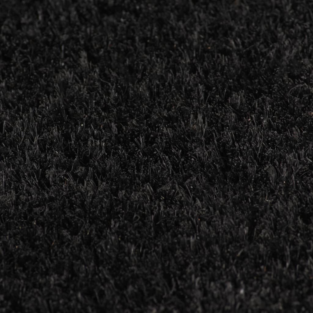 vidaXL Covoraș de ușă, 5 buc., negru, 40x60 cm, fibre de cocos vidaXL Covoraș de ușă, 5 buc., negru, 40x60 cm, fibre de cocos