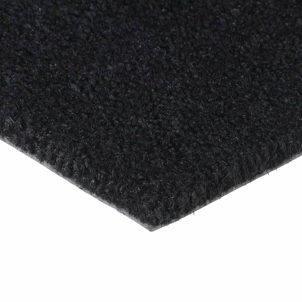 vidaXL Covoraș de ușă, negru, 50x80 cm, fibre de cocos vidaXL Covoraș de ușă, negru, 50x80 cm, fibre de cocos