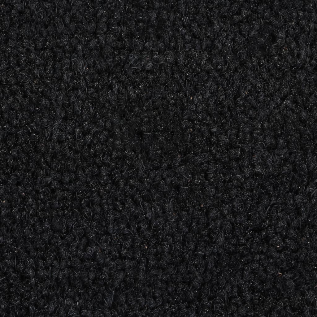 vidaXL Covoraș de ușă, negru, 50x80 cm, fibre de cocos vidaXL Covoraș de ușă, negru, 50x80 cm, fibre de cocos