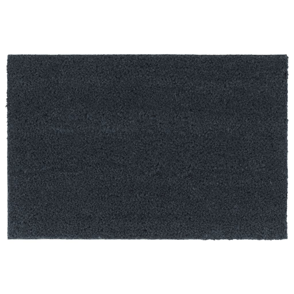 vidaXL Covoraș de ușă, 2 buc., Gri închis, 40x60 cm, fibre de cocos vidaXL Covoraș de ușă, 2 buc., Gri închis, 40x60 cm, fibre de cocos