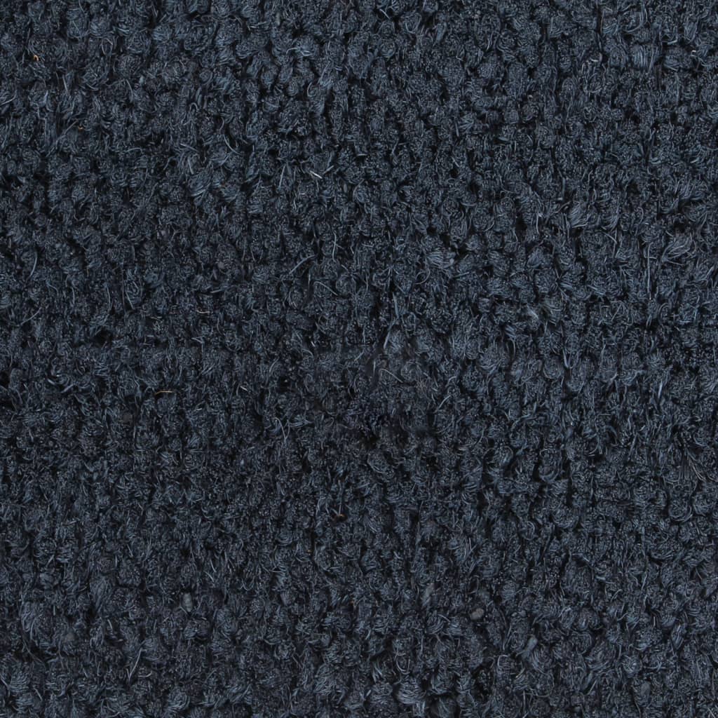 vidaXL Covoraș de ușă, 2 buc., Gri închis, 40x60 cm, fibre de cocos vidaXL Covoraș de ușă, 2 buc., Gri închis, 40x60 cm, fibre de cocos