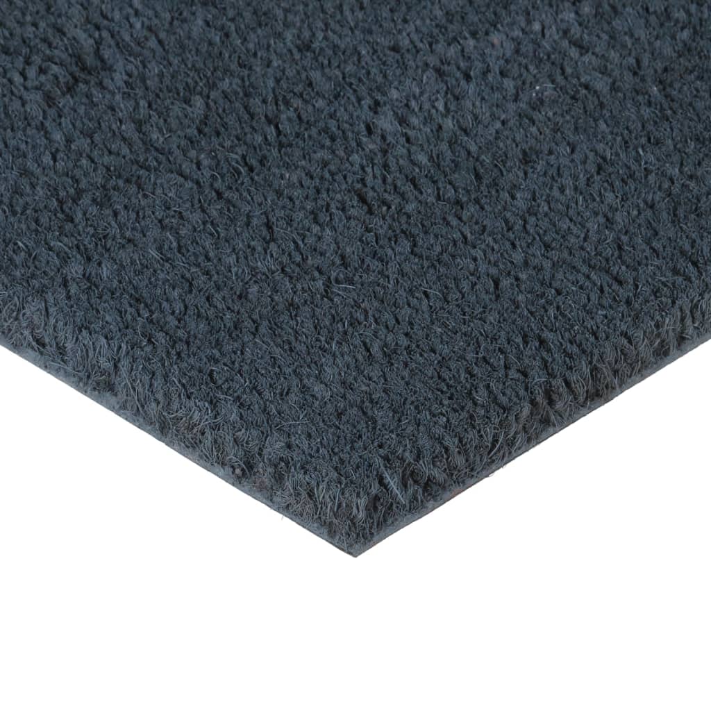 vidaXL Covoraș de ușă, 5 buc., Gri închis, 40x60 cm, fibre de cocos vidaXL Covoraș de ușă, 5 buc., Gri închis, 40x60 cm, fibre de cocos