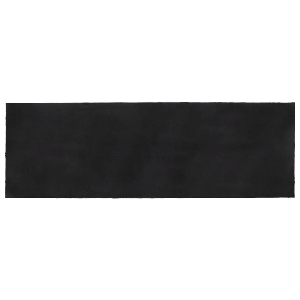 vidaXL Covoraș de ușă, Gri închis, 100x300 cm, fibre de cocos vidaXL Covoraș de ușă, Gri închis, 100x300 cm, fibre de cocos