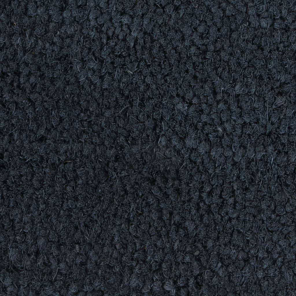 vidaXL Covoraș de ușă, Gri închis, 100x300 cm, fibre de cocos vidaXL Covoraș de ușă, Gri închis, 100x300 cm, fibre de cocos