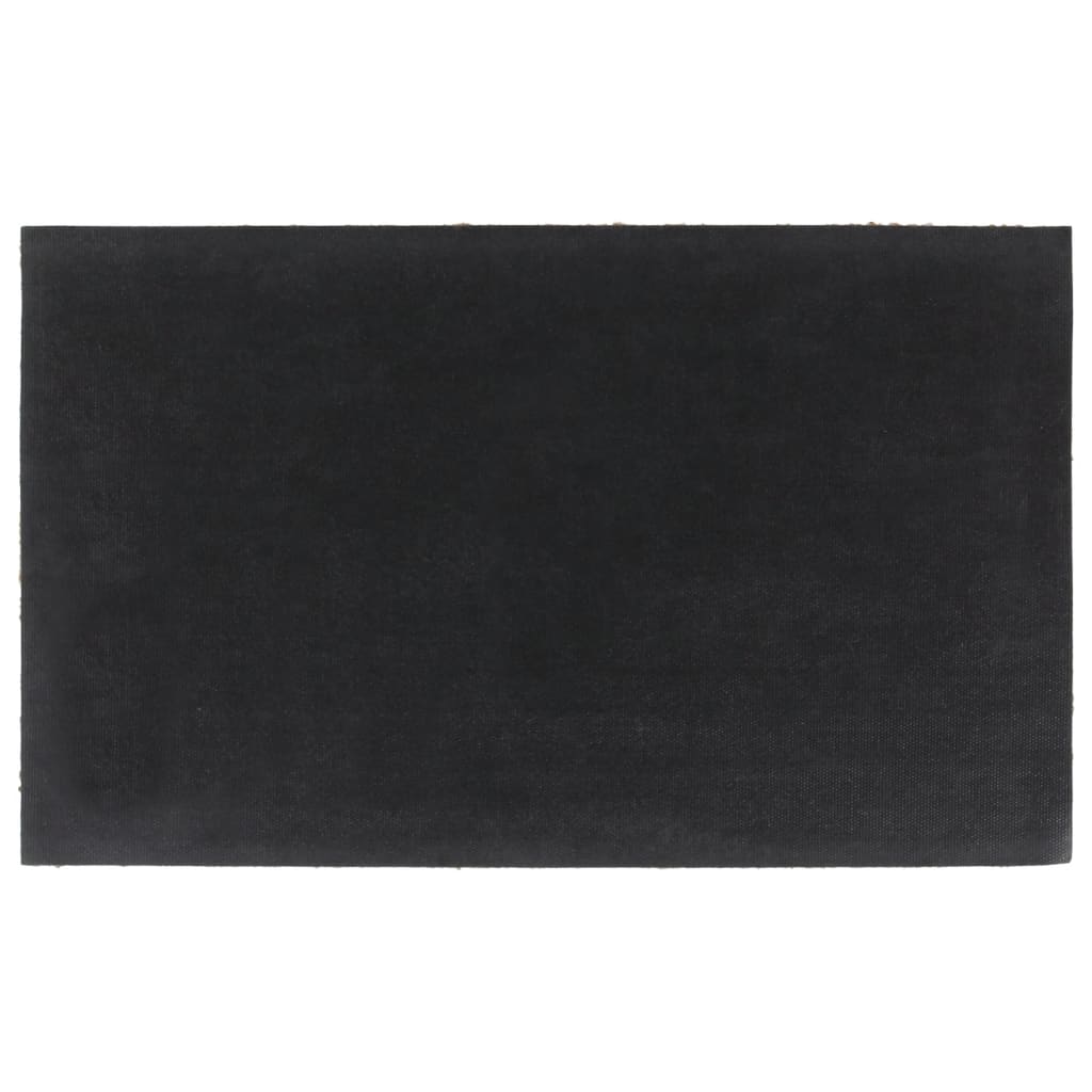 vidaXL Covoraș de ușă, natural, 45x75 cm, fibre de cocos vidaXL Covoraș de ușă, natural, 45x75 cm, fibre de cocos