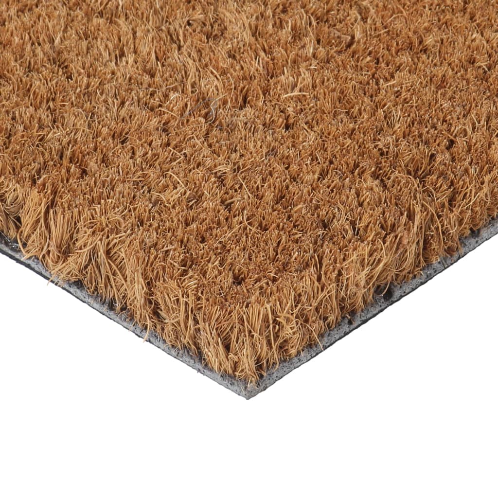 vidaXL Covoraș de ușă, natural, 45x75 cm, fibre de cocos vidaXL Covoraș de ușă, natural, 45x75 cm, fibre de cocos