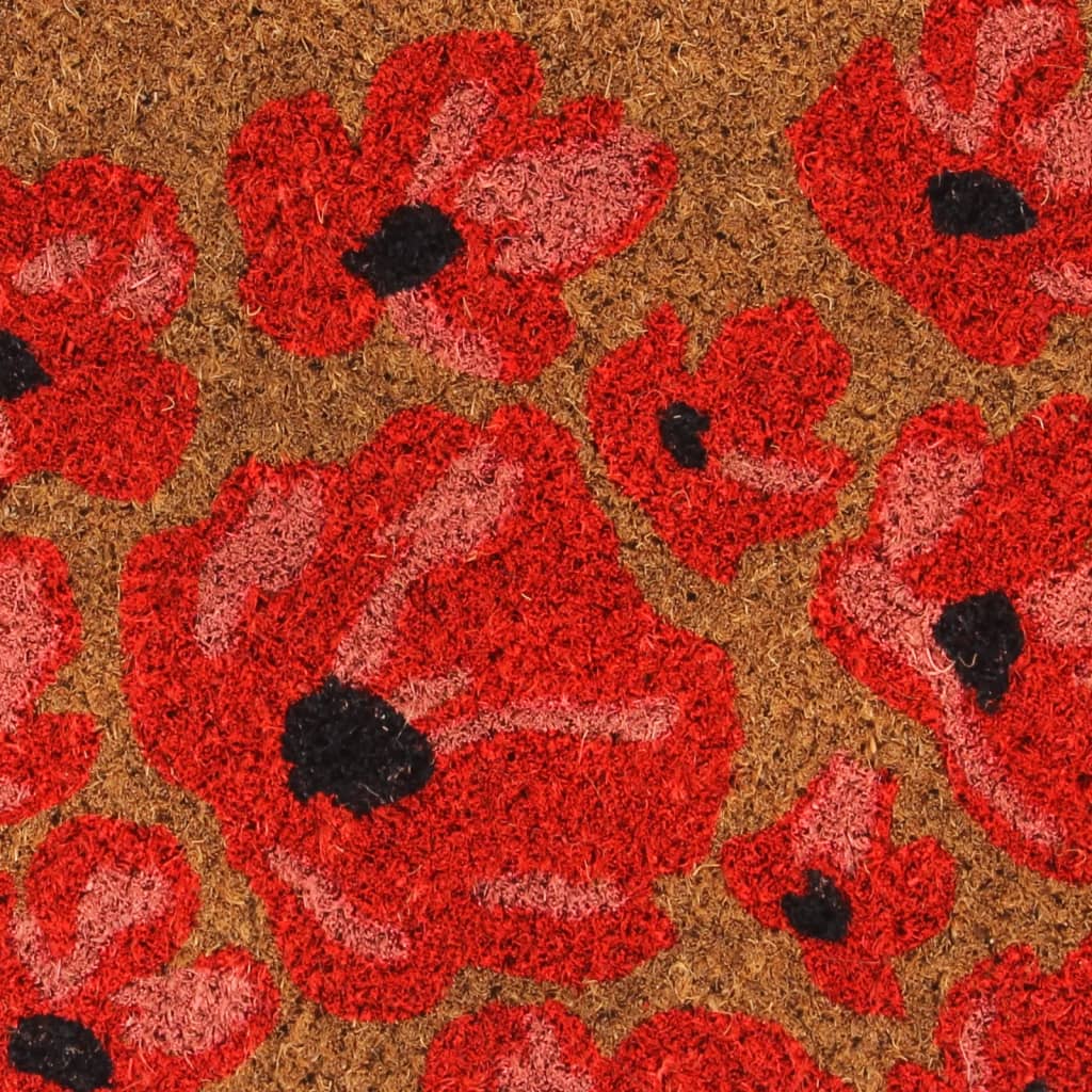 vidaXL Covoraș de ușă, natural, 40x60 cm, fibre de cocos