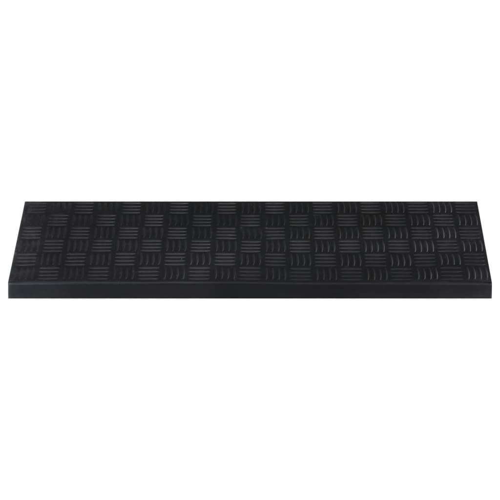 vidaXL Trepte de scară, 5 buc., 25x75 cm, cauciuc vidaXL Trepte de scară, 5 buc., 25x75 cm, cauciuc