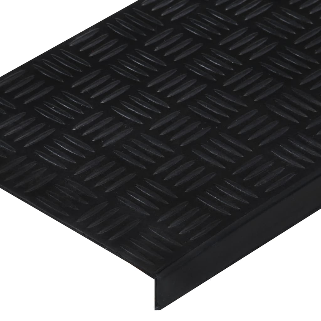 vidaXL Trepte de scară, 5 buc., 25x75 cm, cauciuc vidaXL Trepte de scară, 5 buc., 25x75 cm, cauciuc