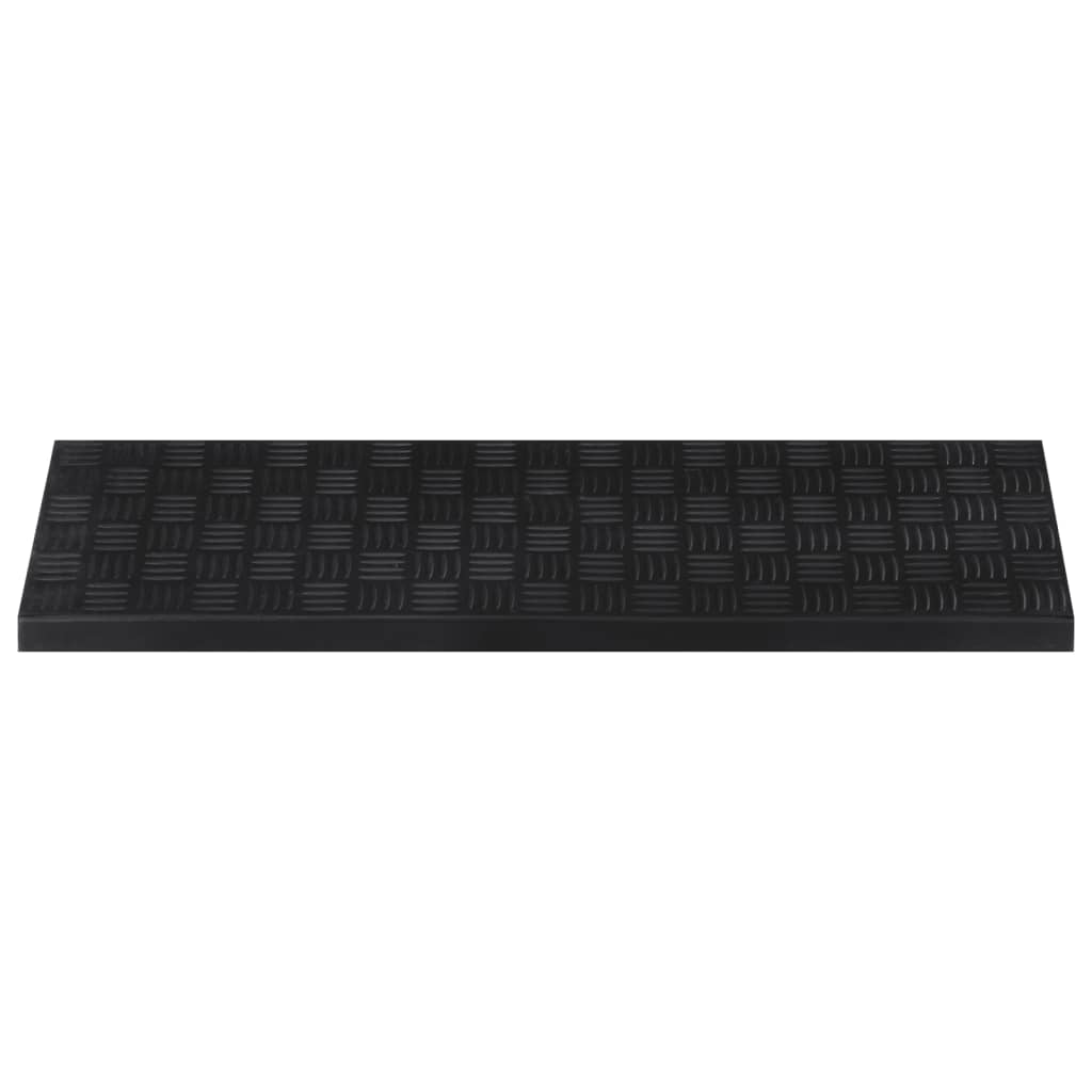 vidaXL Trepte de scară, 10 buc., 25x75 cm, cauciuc vidaXL Trepte de scară, 10 buc., 25x75 cm, cauciuc