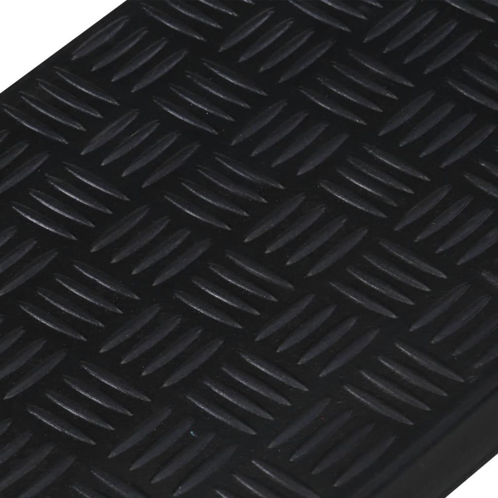 vidaXL Trepte de scară, 10 buc., 25x75 cm, cauciuc vidaXL Trepte de scară, 10 buc., 25x75 cm, cauciuc