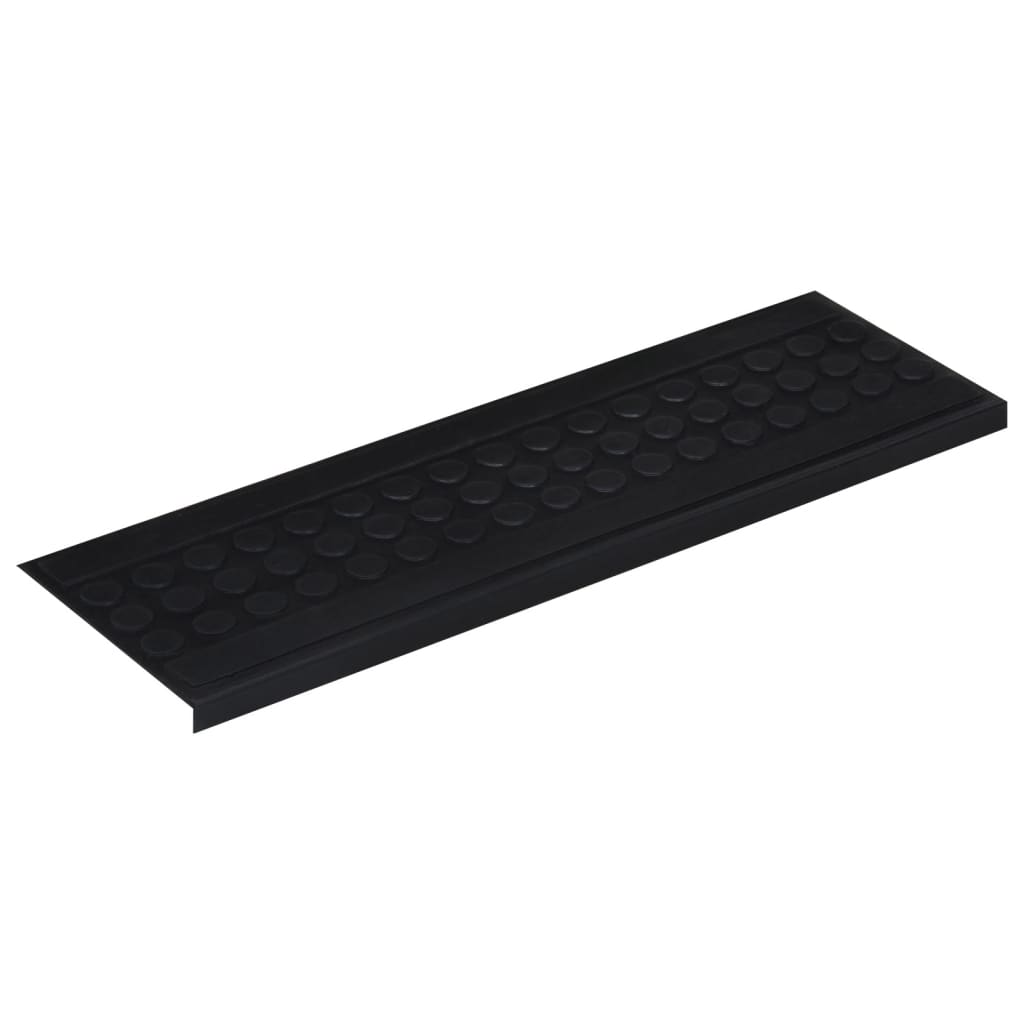 vidaXL Trepte de scară, 10 buc., 25x75 cm, cauciuc vidaXL Trepte de scară, 10 buc., 25x75 cm, cauciuc