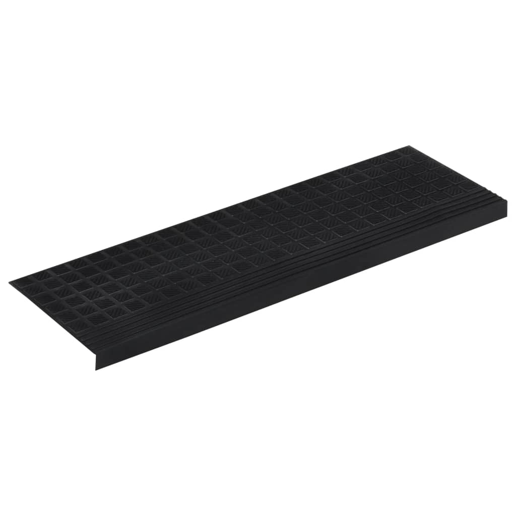 vidaXL Trepte de scară, 10 buc., 25x75 cm, cauciuc vidaXL Trepte de scară, 10 buc., 25x75 cm, cauciuc