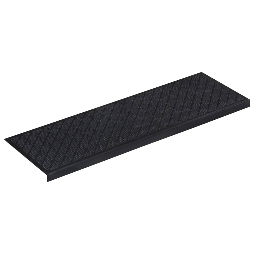 vidaXL Trepte de scară, 5 buc., 25x75 cm, cauciuc vidaXL Trepte de scară, 5 buc., 25x75 cm, cauciuc