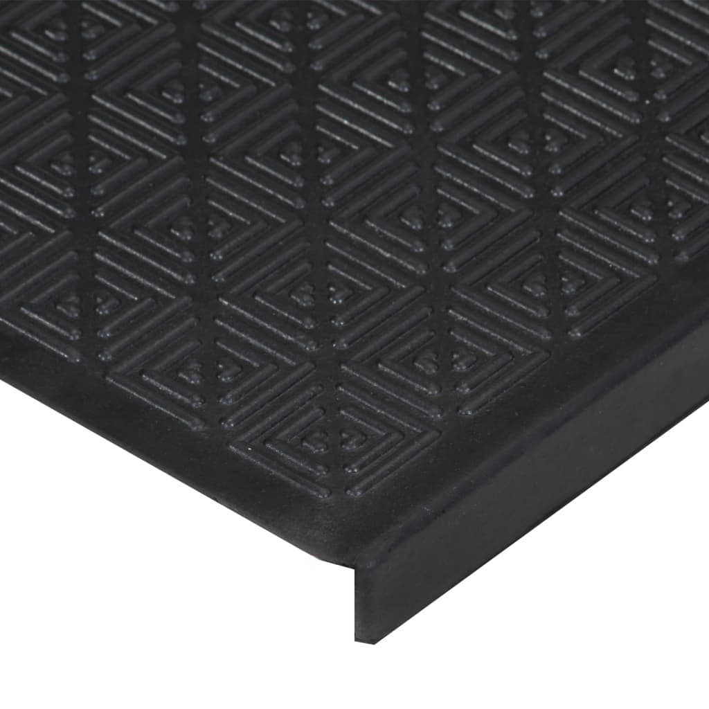 vidaXL Trepte de scară, 5 buc., 25x75 cm, cauciuc vidaXL Trepte de scară, 5 buc., 25x75 cm, cauciuc