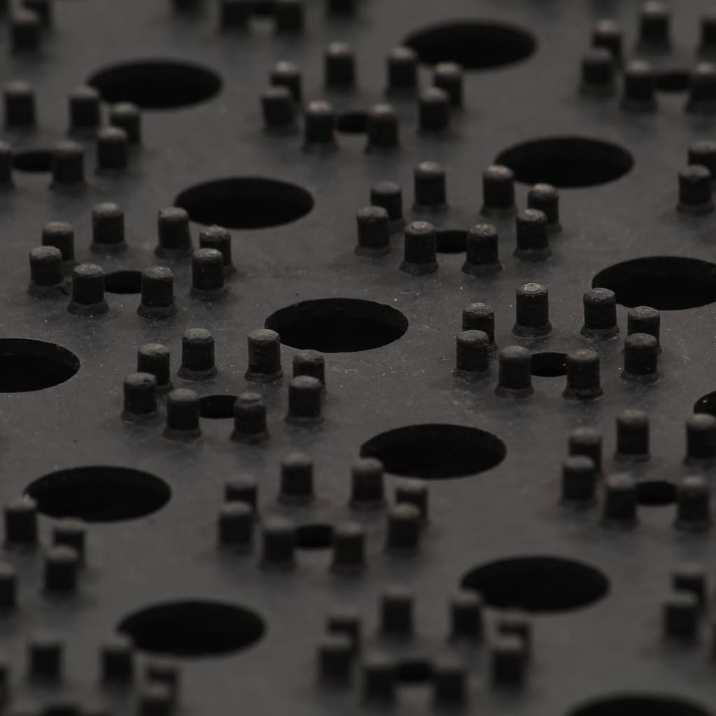 vidaXL Covoraș de ușă dreptunghiular, 40x60 cm, cauciuc