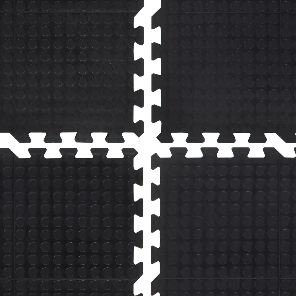 vidaXL Placă de podea din cauciuc, negru, 12 mm, 90x120 cm vidaXL Placă de podea din cauciuc, negru, 12 mm, 90x120 cm