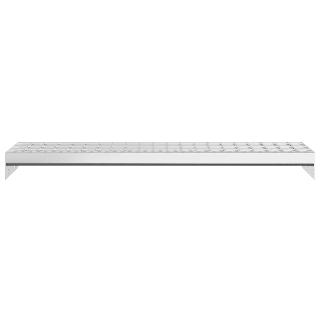 vidaXL Treaptă tip grătar, 80x24x7 cm, oțel galvanizat vidaXL Treaptă tip grătar, 80x24x7 cm, oțel galvanizat