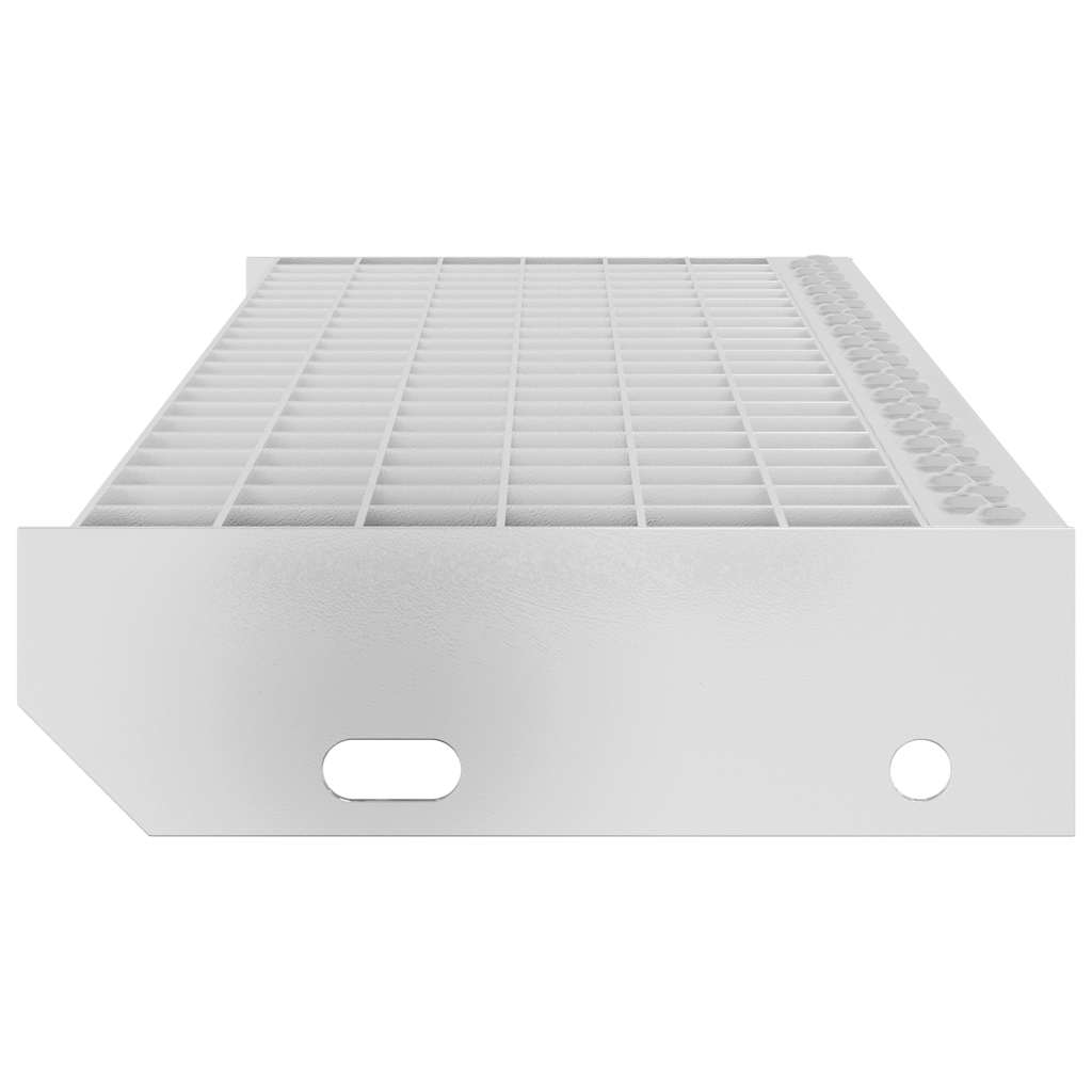 vidaXL Treaptă tip grătar, 80x24x7 cm, oțel galvanizat vidaXL Treaptă tip grătar, 80x24x7 cm, oțel galvanizat