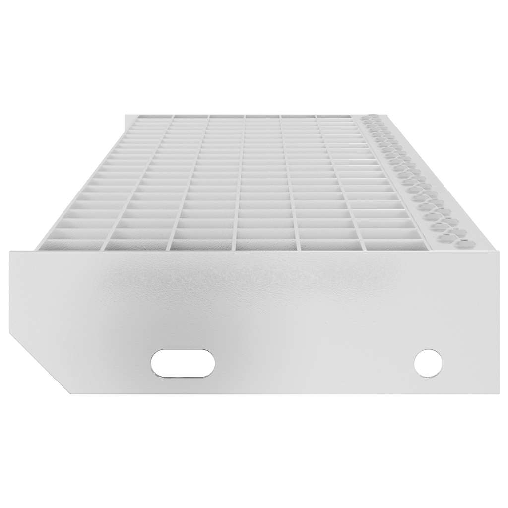 vidaXL Treaptă tip grătar, 90x24x7 cm, oțel galvanizat vidaXL Treaptă tip grătar, 90x24x7 cm, oțel galvanizat