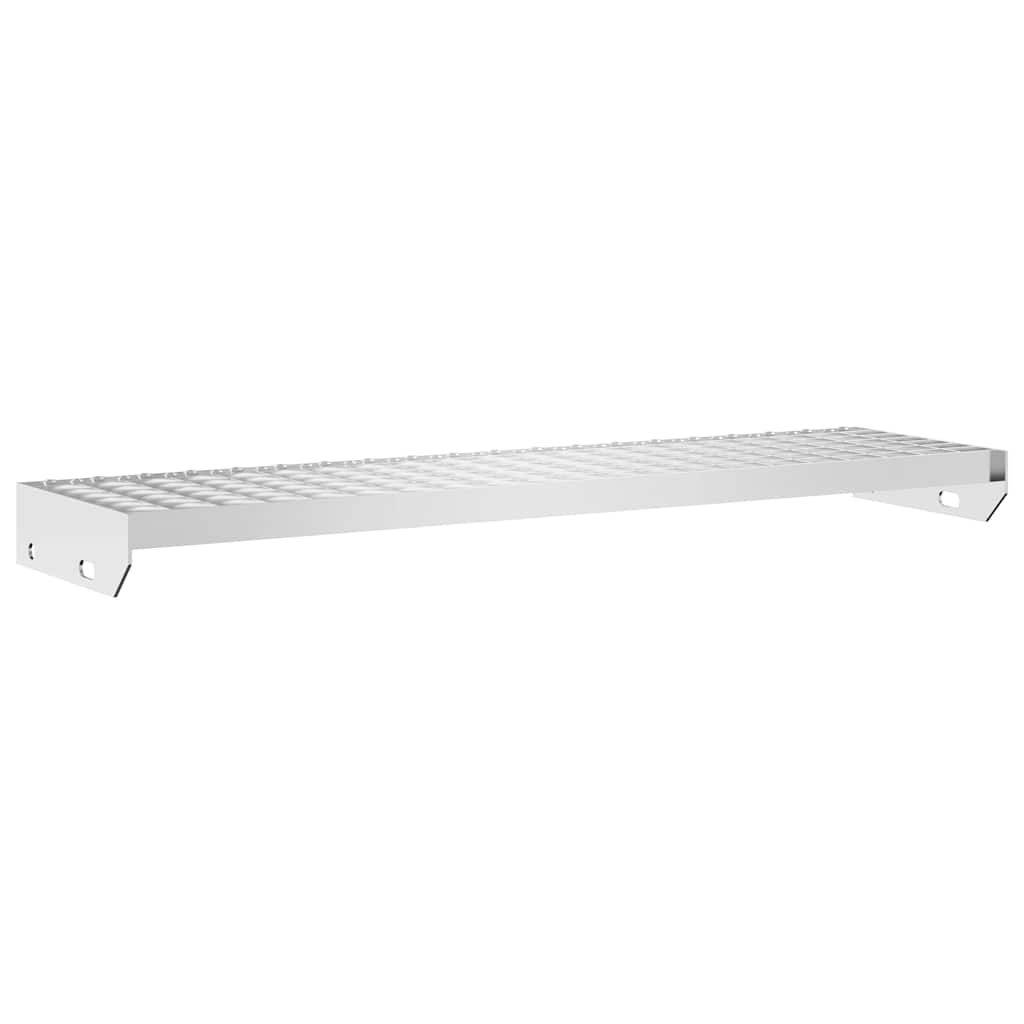 vidaXL Treaptă tip grătar, 90x24x7 cm, oțel galvanizat vidaXL Treaptă tip grătar, 90x24x7 cm, oțel galvanizat