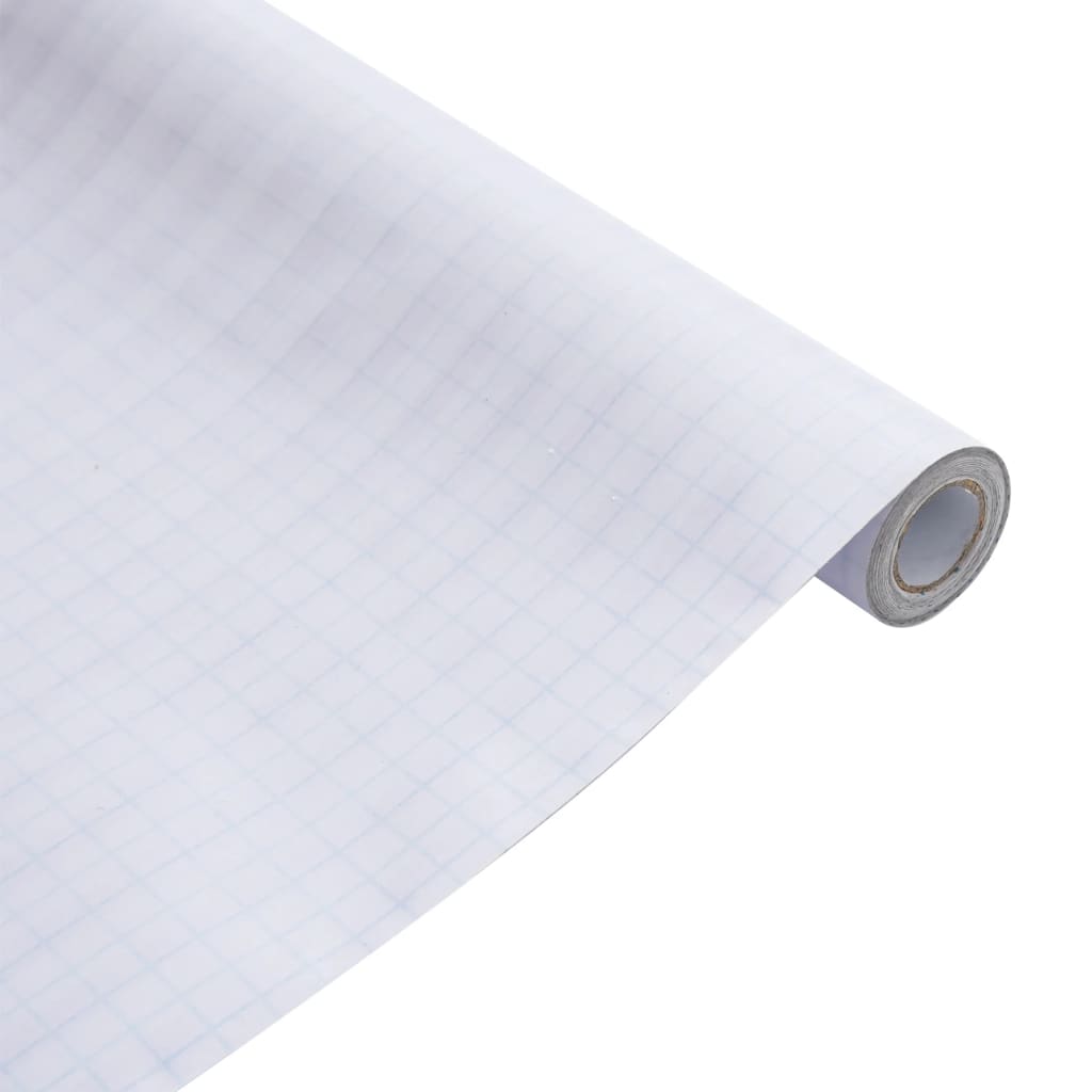 vidaXL Folie fereastră, design sablat cu dungi, 45x1000 cm, PVC