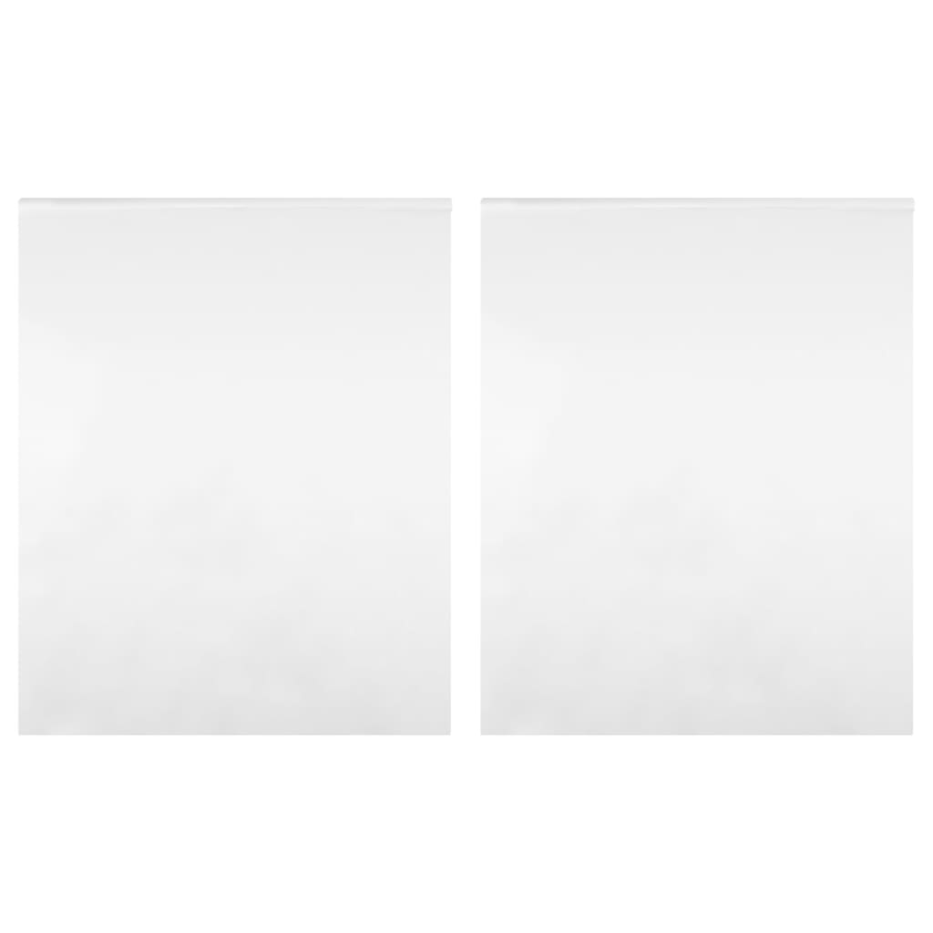 vidaXL Folii autoadezive pentru oglindă, 2 buc., 60x100 cm, PET vidaXL Folii autoadezive pentru oglindă, 2 buc., 60x100 cm, PET