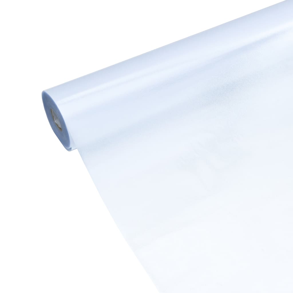 vidaXL Folie fereastră, statică/mată, gri, 45x2000cm, PVC