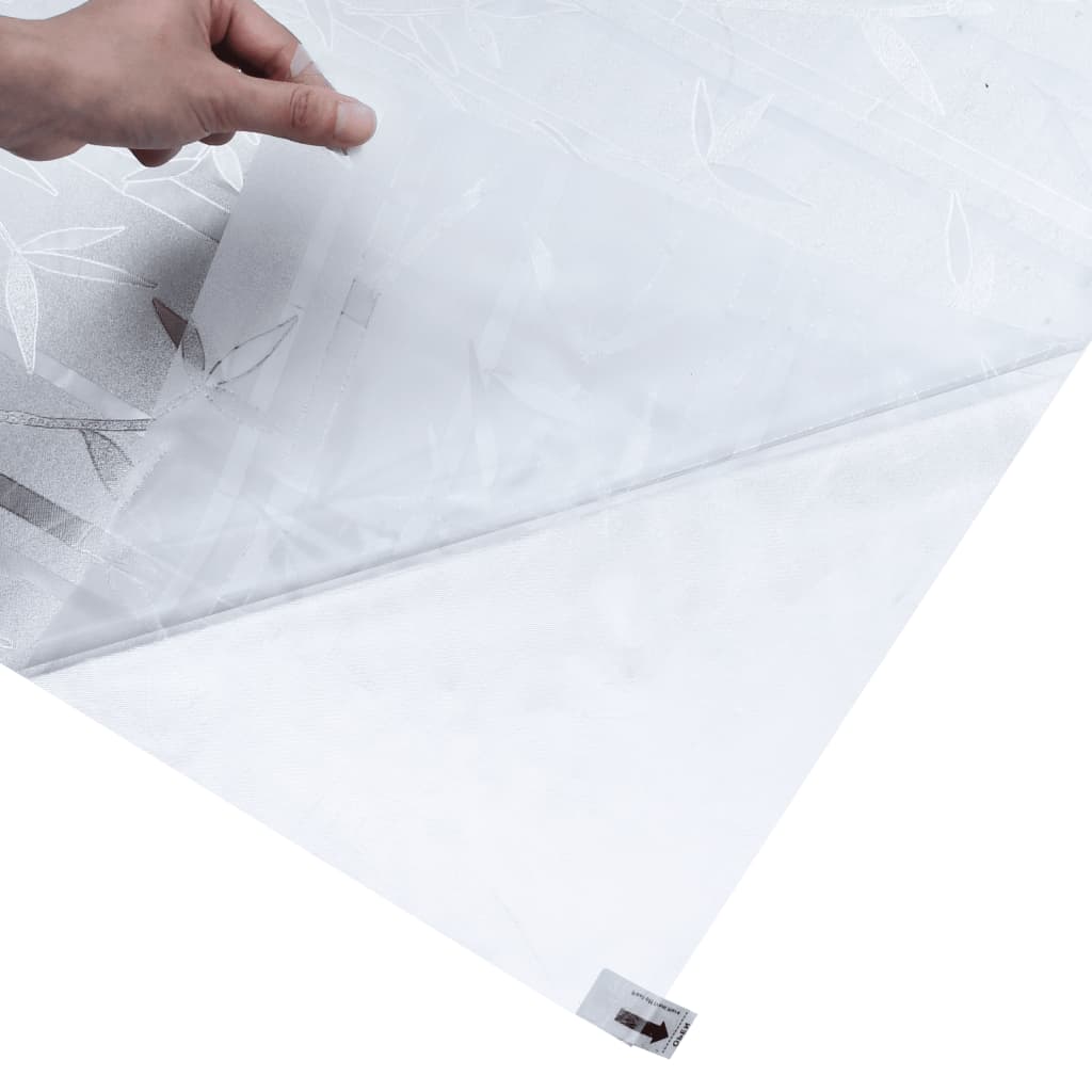 vidaXL Folie fereastră mată, model bambus, 60x500 cm, PVC vidaXL Folie fereastră mată, model bambus, 60x500 cm, PVC