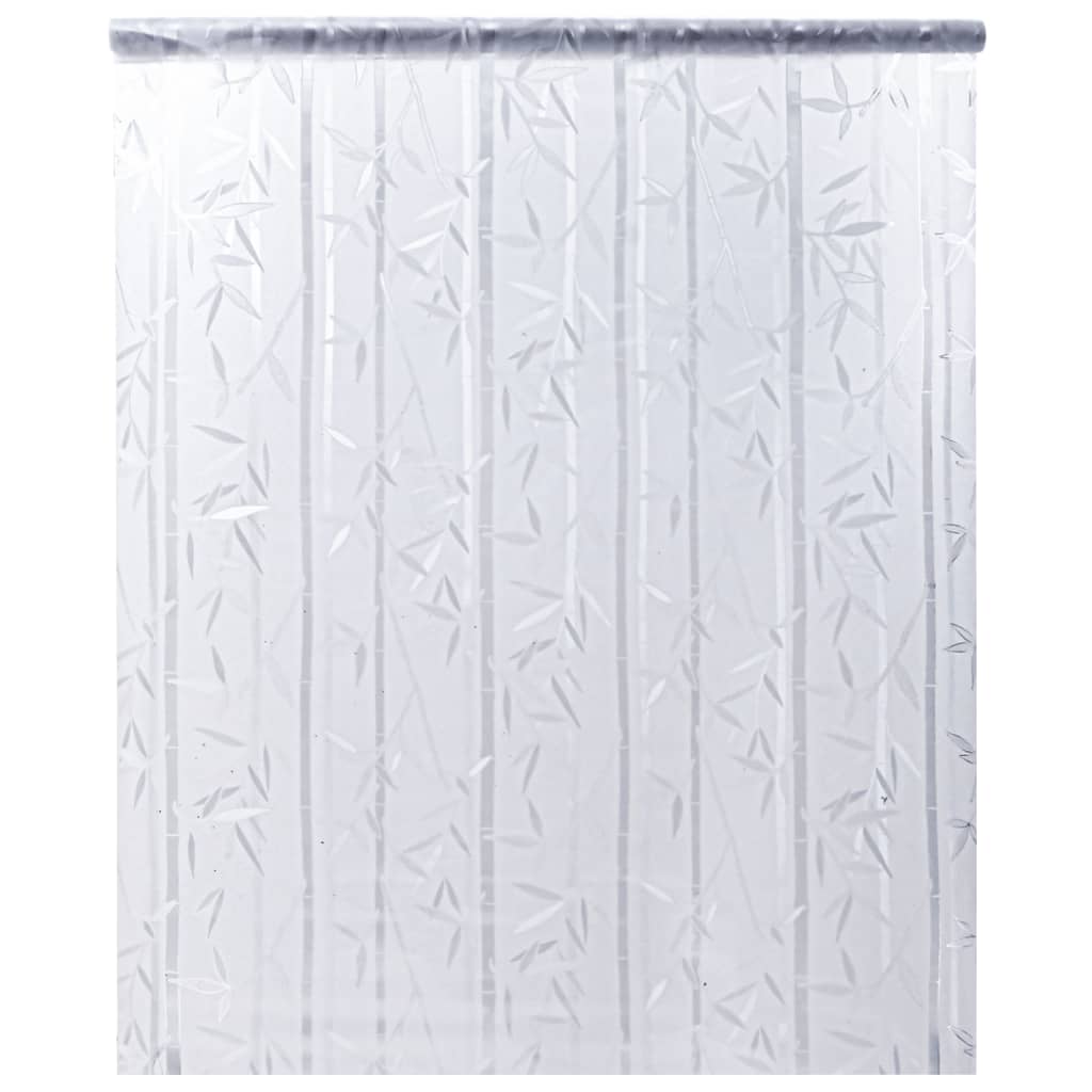 vidaXL Folie fereastră mată, model bambus, 90x500 cm, PVC vidaXL Folie fereastră mată, model bambus, 90x500 cm, PVC