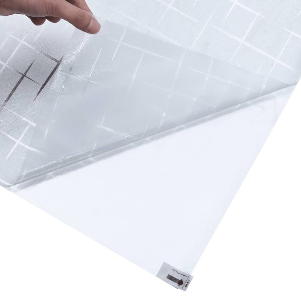 vidaXL Folie fereastră mată, model stele, 60x500 cm, PVC vidaXL Folie fereastră mată, model stele, 60x500 cm, PVC