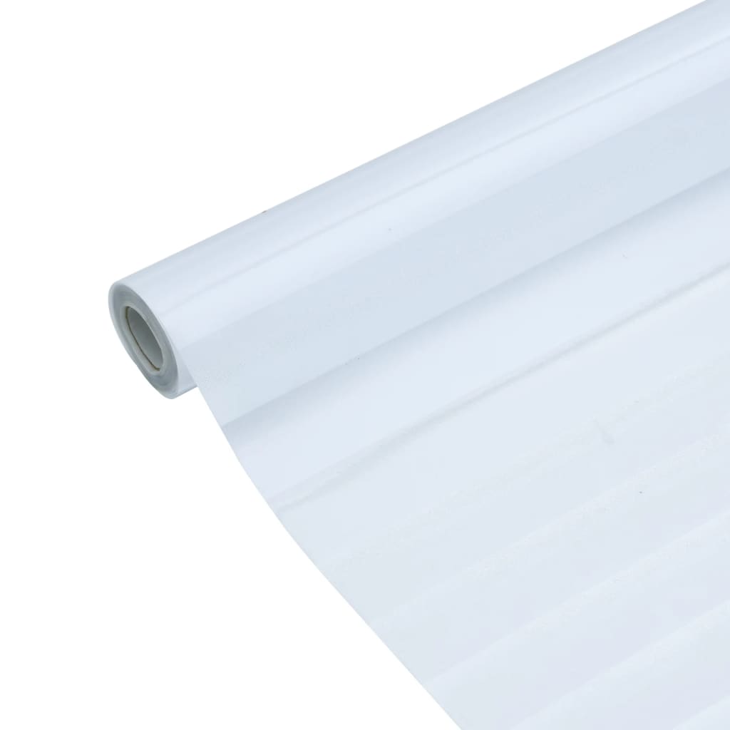 vidaXL Folie fereastră mată, model dungi, 45x500 cm, PVC vidaXL Folie fereastră mată, model dungi, 45x500 cm, PVC