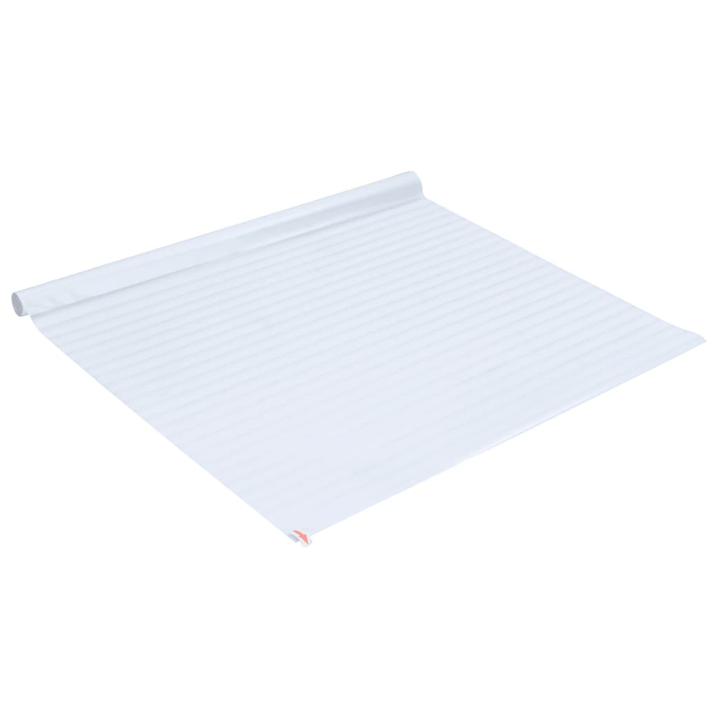 vidaXL Folie fereastră mată, model dungi, 90x500 cm, PVC vidaXL Folie fereastră mată, model dungi, 90x500 cm, PVC