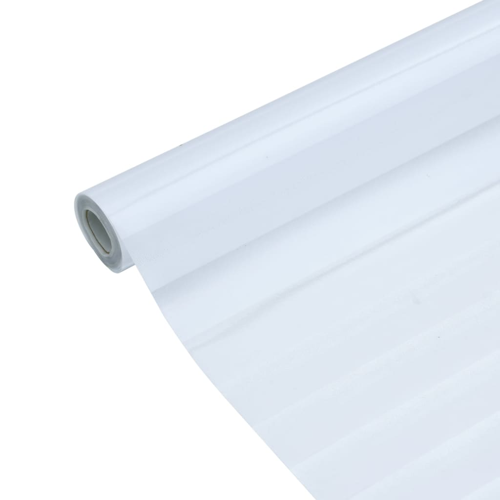 vidaXL Folie fereastră mată, model dungi, 90x500 cm, PVC vidaXL Folie fereastră mată, model dungi, 90x500 cm, PVC